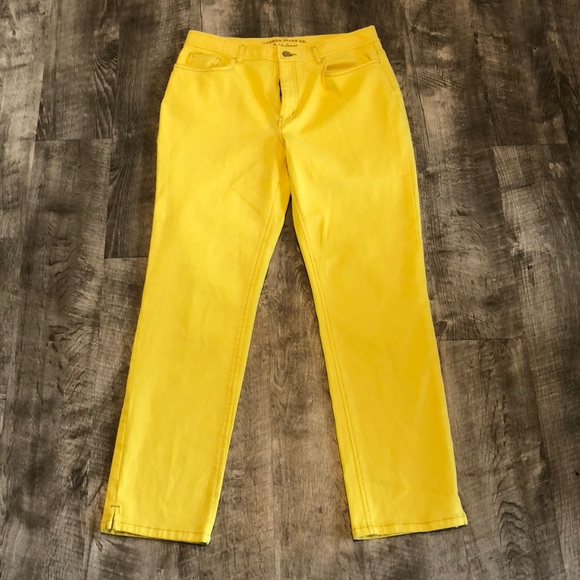 Lauren Ralph Lauren Denim - Lauren Jeans by Ralph Lauren Yellow Ankle Jeans